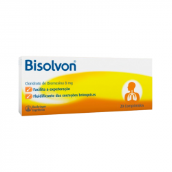 Bisolvon 8 mg 20 comprimidos