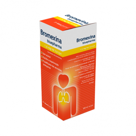 Bromhexine Bluepharma 1.6mg/ml Syrup 200ml
