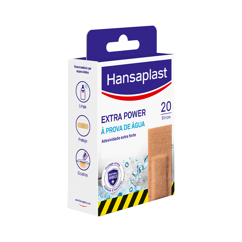 Apósitos impermeables y extrafuertes Hansaplast Extra para una protección  duradera