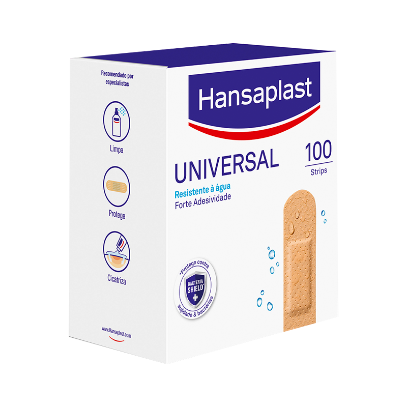 Hansaplast 72x19cm 100 Unidades