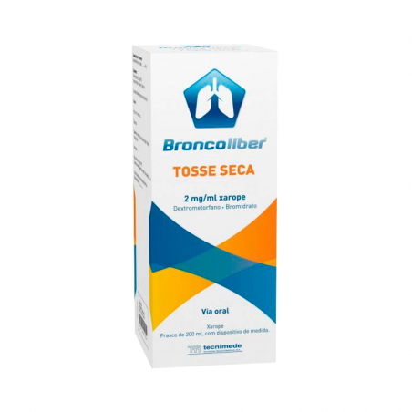 Broncoliber Tosse Seca 2mg/ml Xarope 200ml