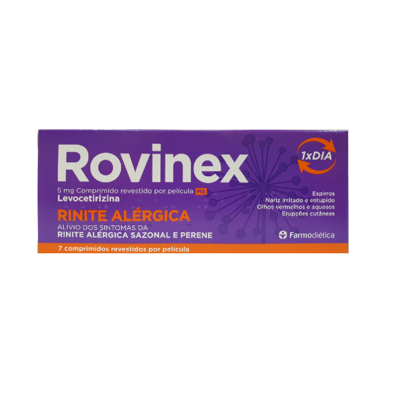 Rovinex 5mg 7 comprimés
