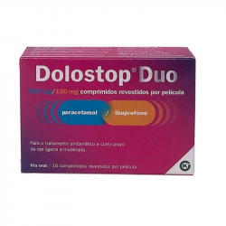 Dolostop Duo 500mg/150mg 16 comprimidos