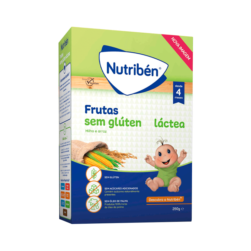 Nutribén Fruits Gluten Free Milk 250g