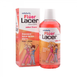 Lacer Élixir Fluor + Xylitol Arôme Fraise 500ml