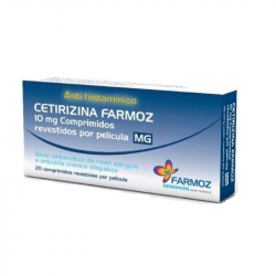 Cetirizina Farmoz 10mg 20 comprimidos
