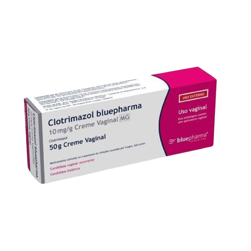 Clotrimazol Bluepharma 10mg/g Creme Vaginal 50g