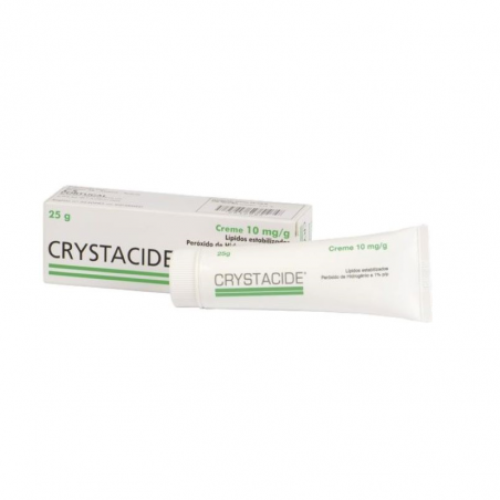 Crystaacide 10mg/g Crème 25g