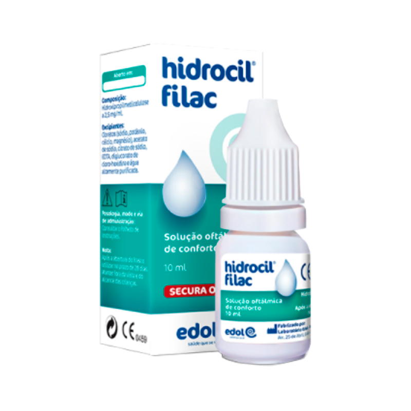 Hidrocil Filac Solução Oftálmica de Conforto 10ml