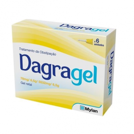 Dagragel Gel Rectal 6 unidades