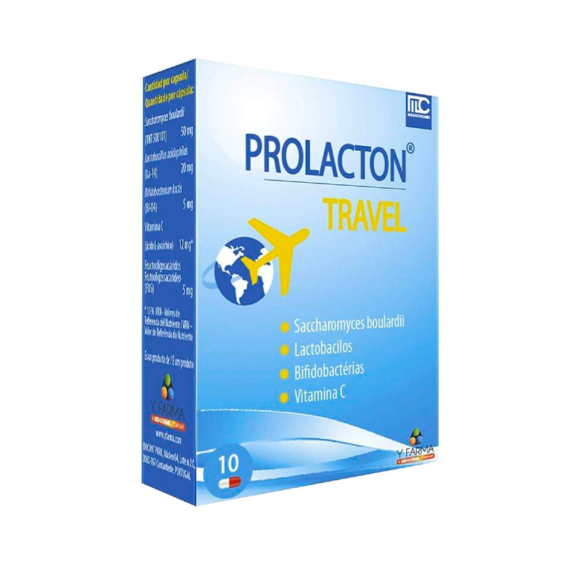 Prolacton Travel 10 Cápsulas