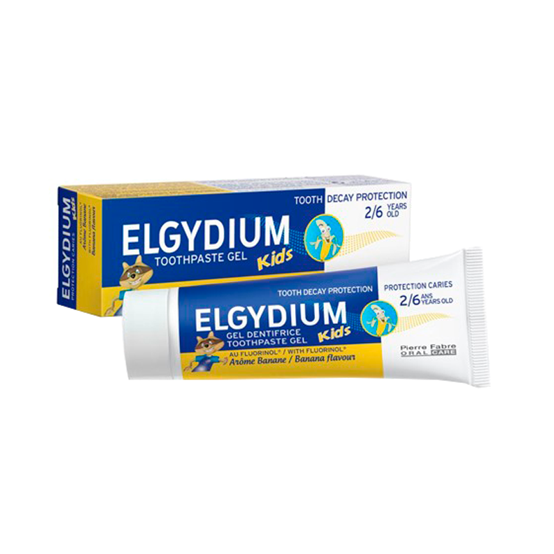 Elgydium Kids Pasta de Dientes Plátano 50ml