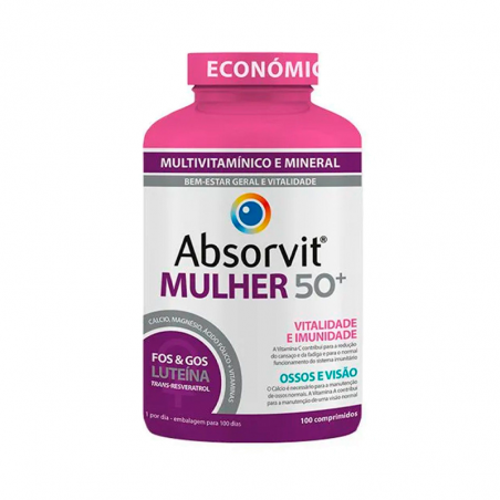 Absorvit 50+ Mulher 100 Comprimidos