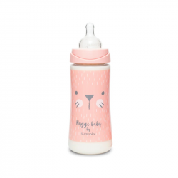 Suavinex Biberão Premium 360ml +4m Rosa