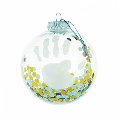 Baby Art Transparent Christmas Ball