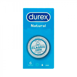 Préservatifs Durex Natural Plus 6 unités
