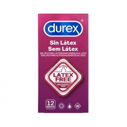 Durex Sem Látex Preservativos 12unidades