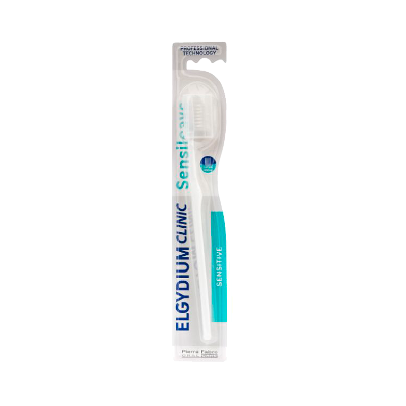 Elgydium Clinic Sensitive Escova de Dentes Branco