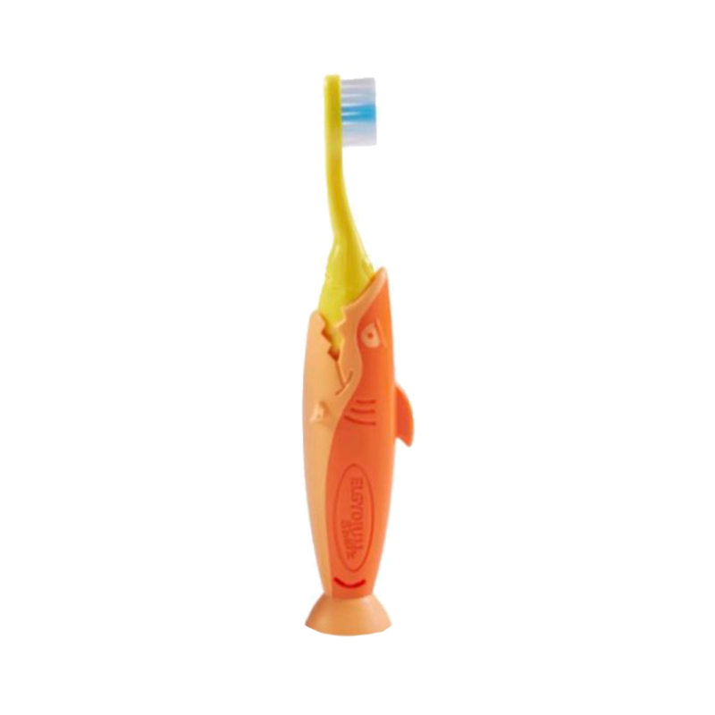 Elgydium Kids Brosse à Dents Requin 2-6 ans Orange