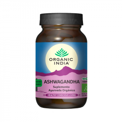 Ashwagandha Organic India 90 Cápsulas