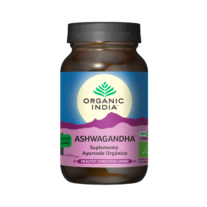 Organic India Ashwagandha 90 Cápsulas
