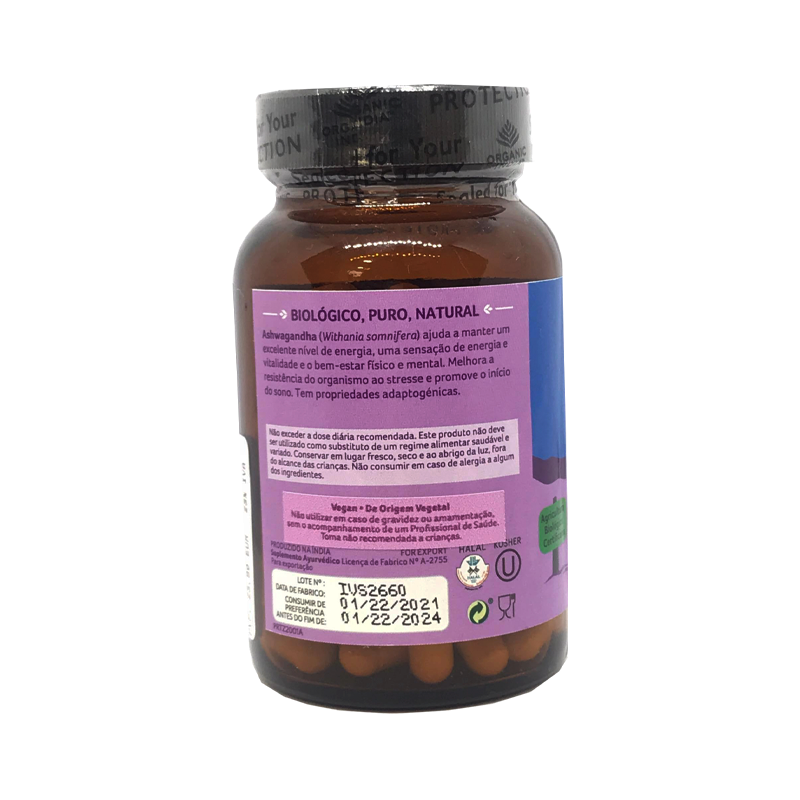 Organic India Ashwagandha 90 Capsules