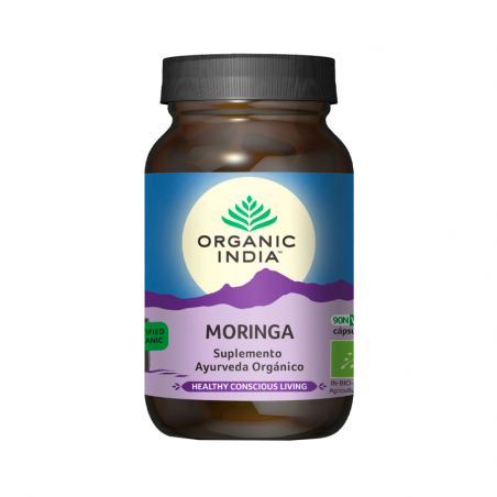 Organic India Moringa 90 Cápsulas