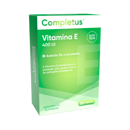 Completus Vitamin E 400UI 30 Cápsulas