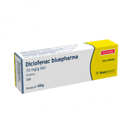 Diclofenac Bluepharma 10mg/ml Gel 100g