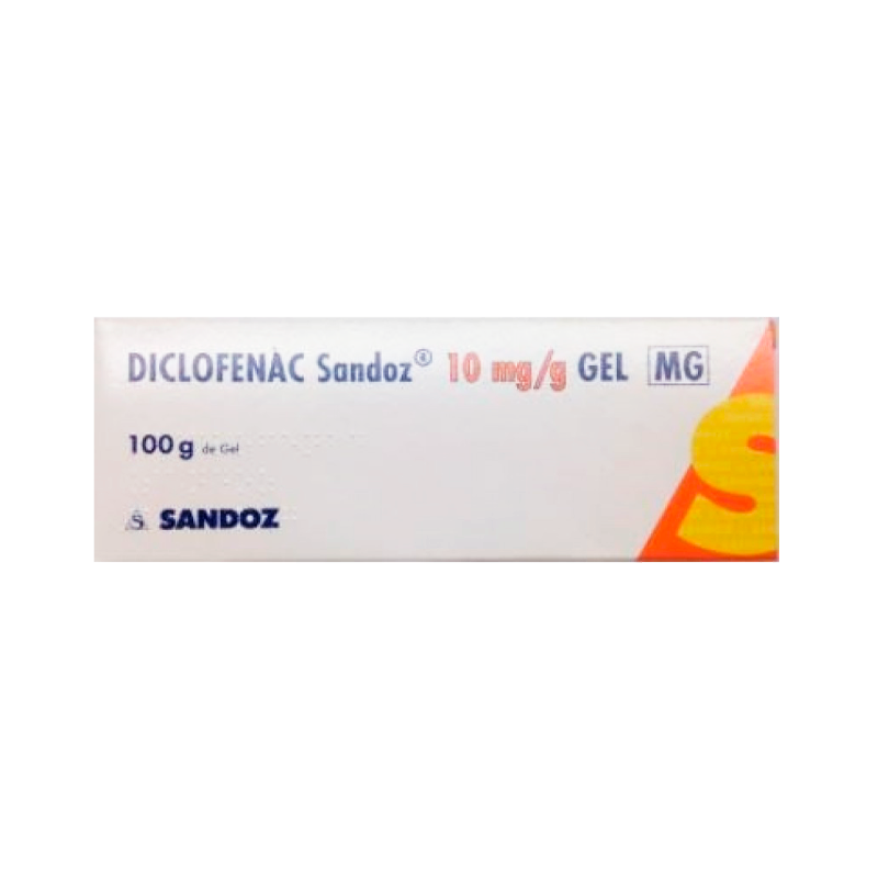 Diclofenaco Sandoz 10mg/ml Gel 100g