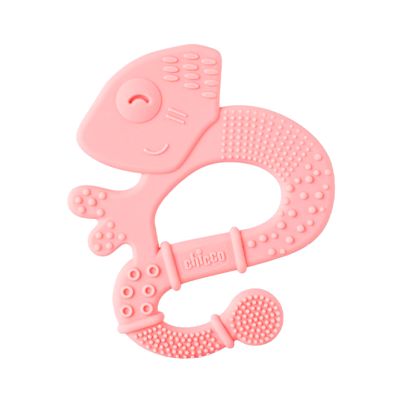 Chicco Anneau de Dentition Iguana Soft 2m+ Rose