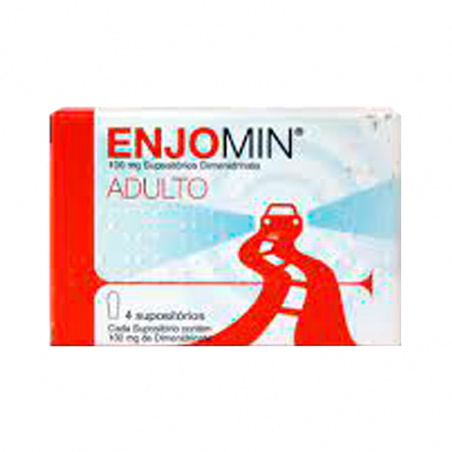 Enjomin Adult 100mg 4 suppositories