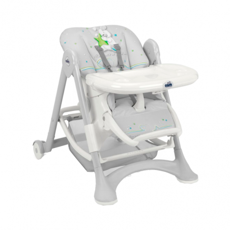 Cam Campione High Chair White and Beige