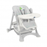 Chaise haute Cam Campione blanc et beige Chaise haute Cam Campione blanc et beige