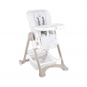 Chaise haute Cam Campione blanc et beige Chaise haute Cam Campione blanc et beige