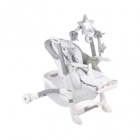 Cam Highchair 3 in 1 White and Beige