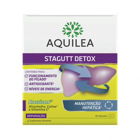Aquilea Stagutt Plus Detox - 60 Cápsulas