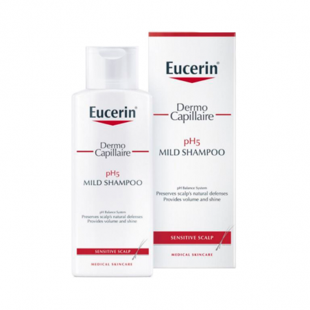 Eucerin Dermo Capillaire pH5 Mild Shampoo 250ml Eucerin Dermo Capillaire pH5 Mild Shampoo 250ml