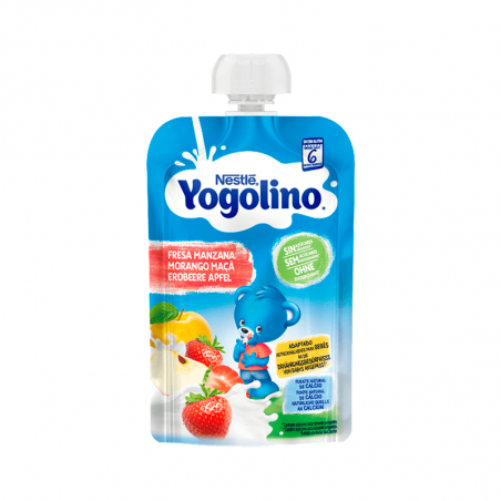 Nestlé Pacotinho Yogolino Maçã Morango 100g