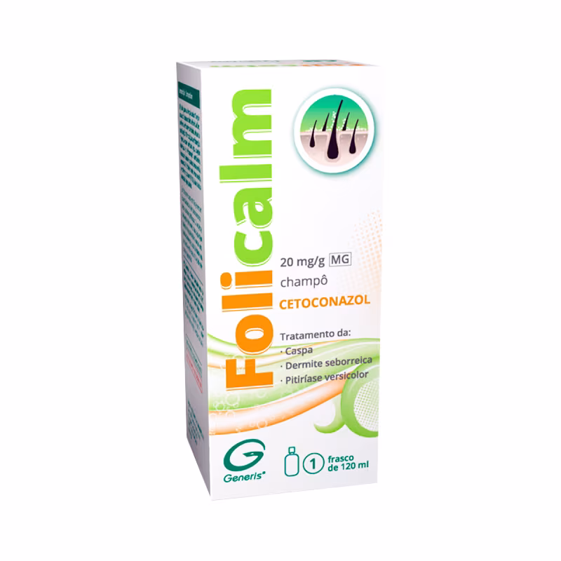 Folicalm 20mg/g Shampoo 120ml