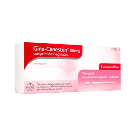 Gino- Canesten 100mg 6 tablets
