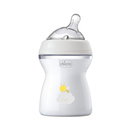 Chicco NaturalFeeling Biberon Débit Moyen +2m 250ml Neutre