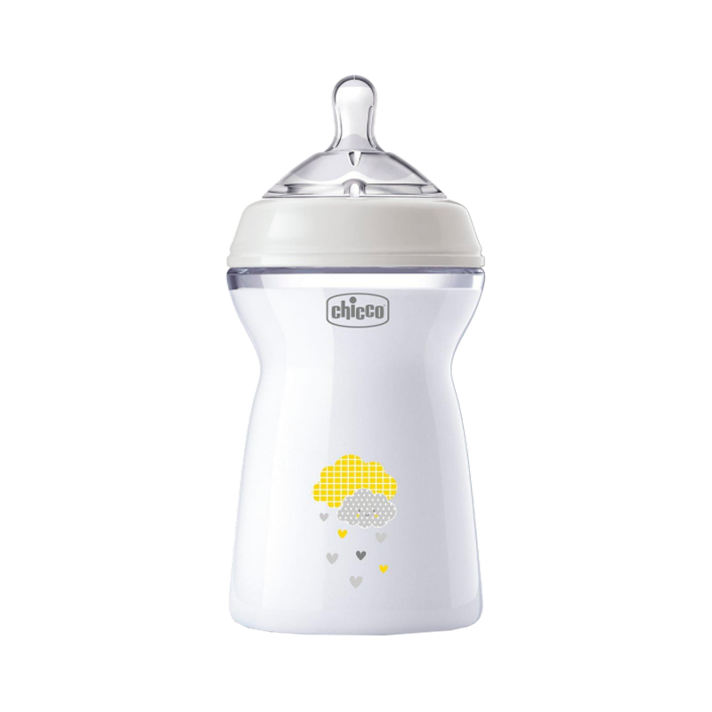 Chicco NaturalFeeling Biberón Flujo Rápido +6m 330ml Neutro