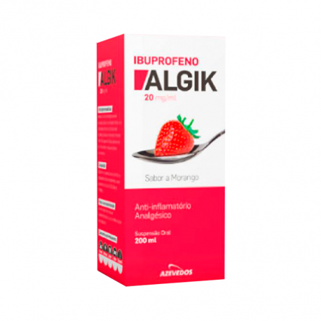 Algik Ibuprofen 20mg/ml Oral Suspension 200ml