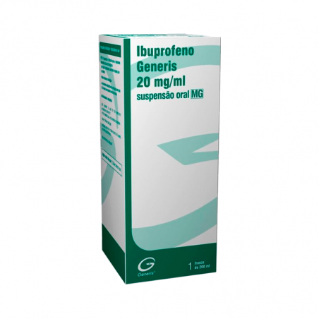 Ibuprofène Generis 20mg/ml Suspension Buvable 200ml