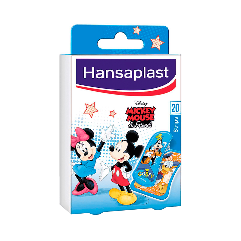 Hansaplast Junior Disney Mickey Tiritas 2 Tallas 20uds