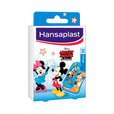 Hansaplast Junior Disney Mickey Band-Aids 2 Sizes 20pcs