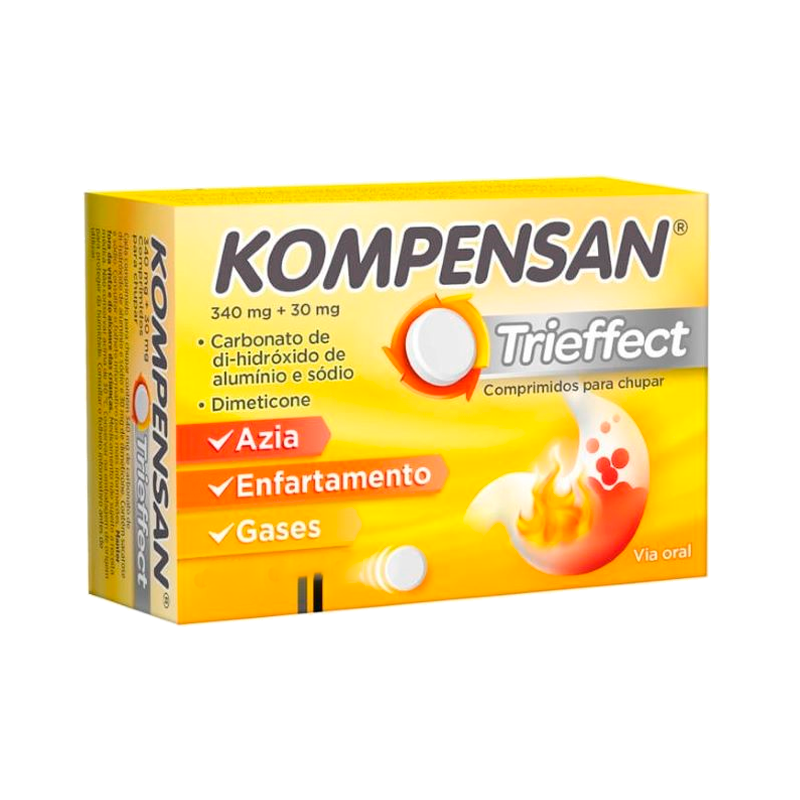Kompensan Trieffect 340mg+30mg 20 comprimidos