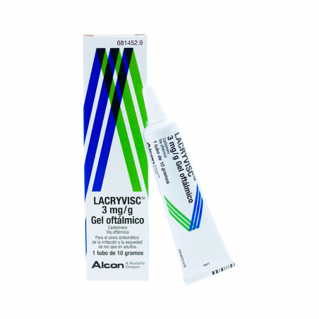 Lacryvisc 3mg/g Gel Ophtalmique 10g