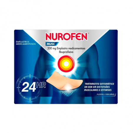Nurofen Musc 200mg Medicinal Plaster 4units